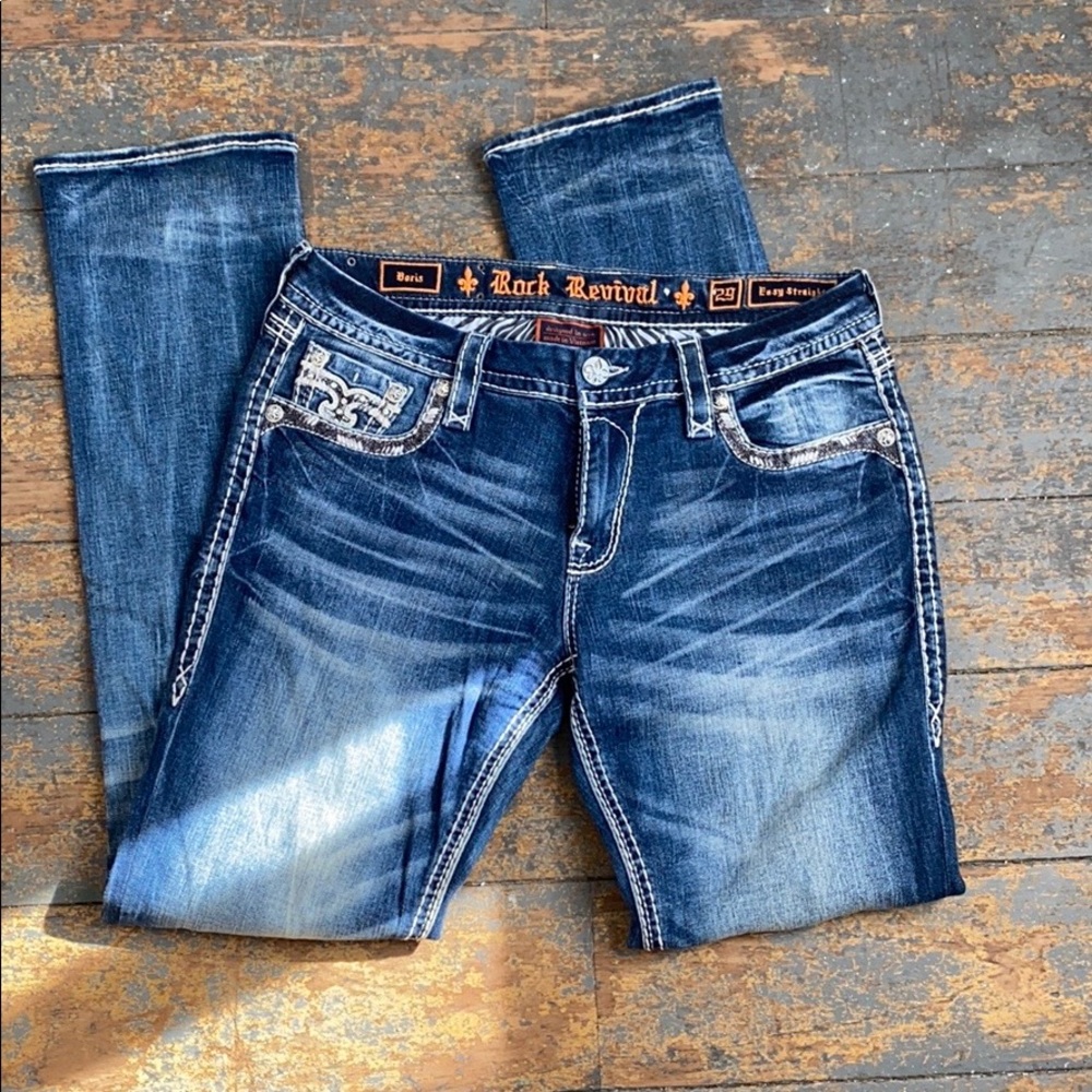 Rock Revival Boris Easy Straight Jean